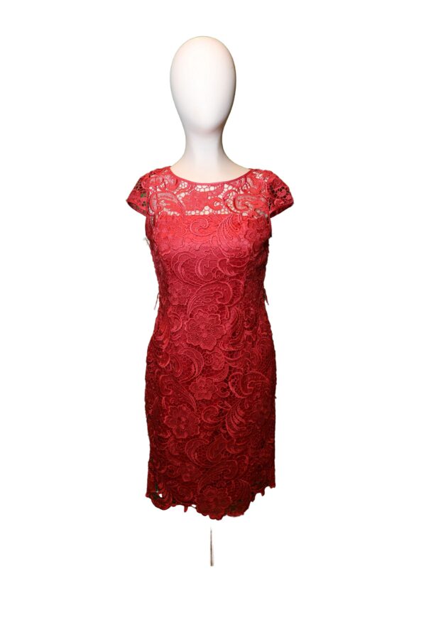 Lacy dress on mannequin