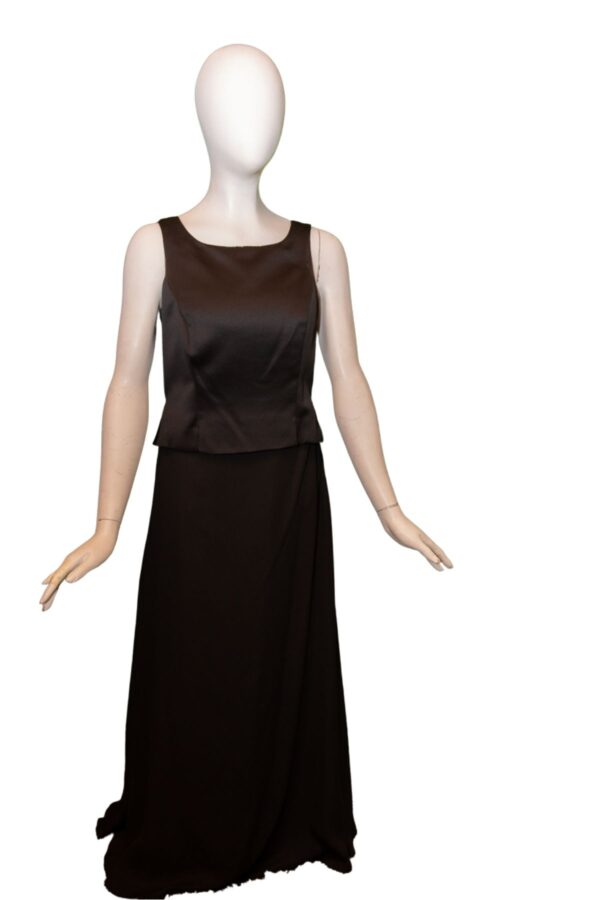 Black dress on mannequin