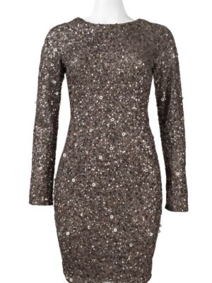 long sleeves and sequins
