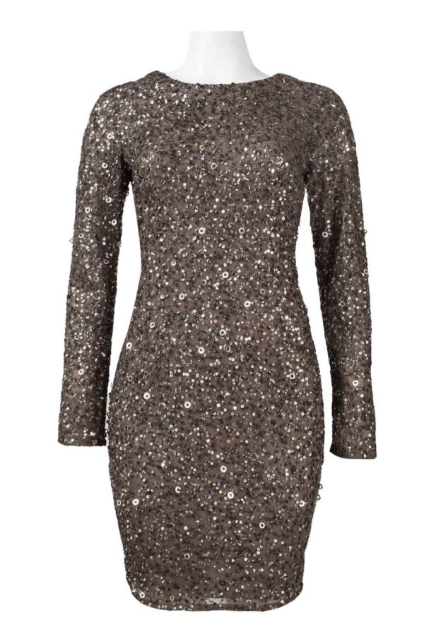long sleeves and sequins