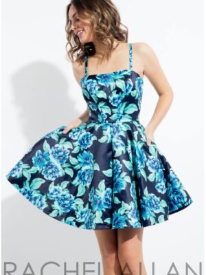 floral short dress